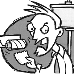 Text Type in English Cartoons