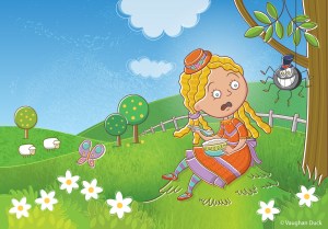 ©2017 Vaughan Duck Little Miss Muffett