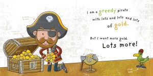 ©2017 Vaughan Duck Pirate counting gold