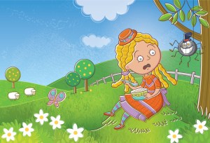 ©2017 Vaughan Duck Little Miss Muffet