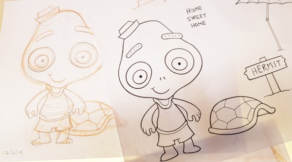 Vaughan Duck © | Linework Tortoise