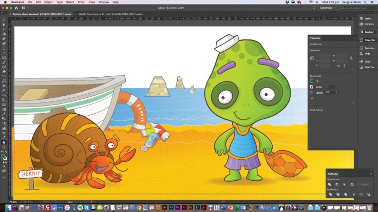 Vaughan Duck © | Texture