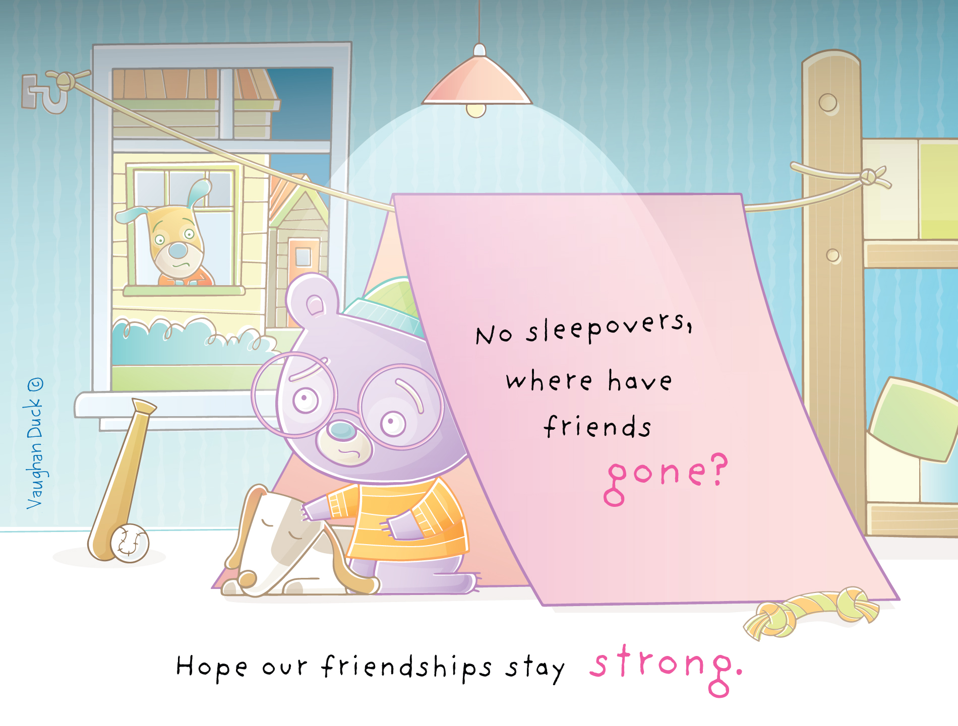 Mute Unmute Oh Shoot Sleepover