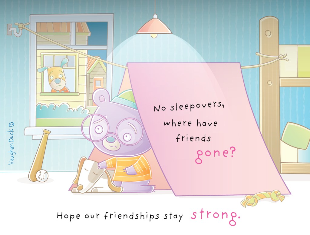 Mute Unmute Oh Shoot Sleepover