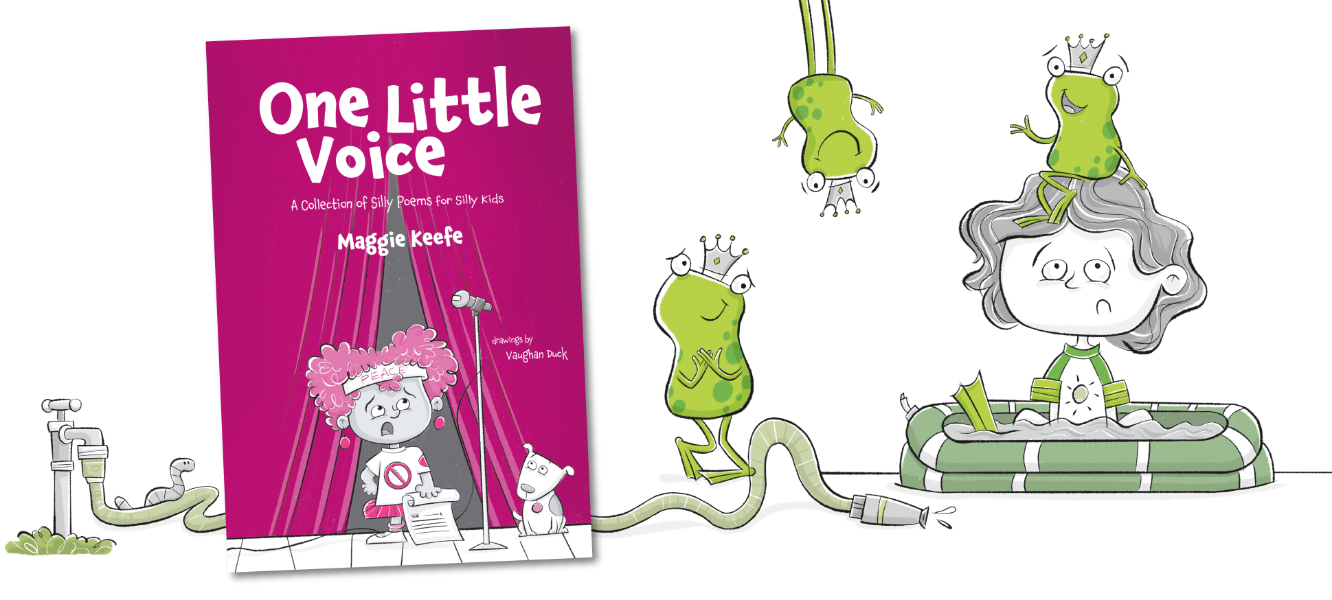 One Little Voice written by Maggie Keefe illustrated by Vaughan Duck