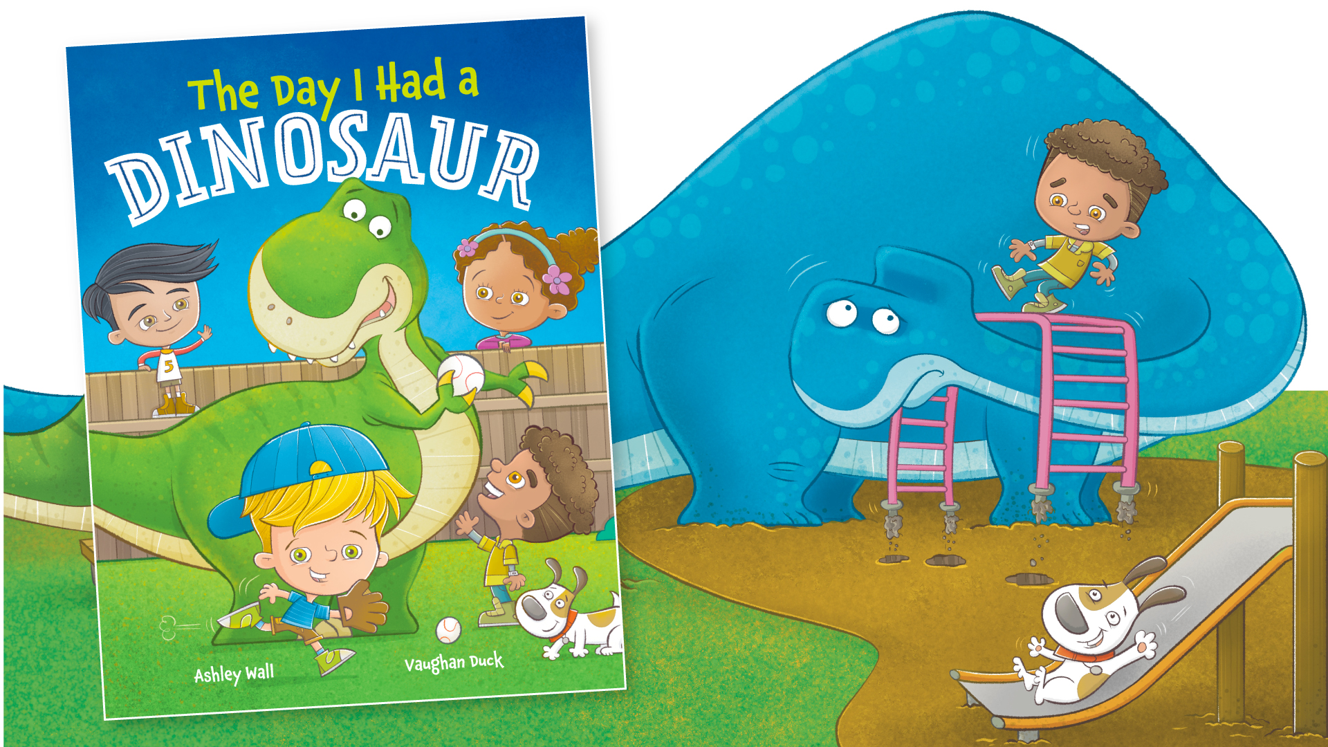The Day I Had a Dinosaur © 2024 MamaBear Books