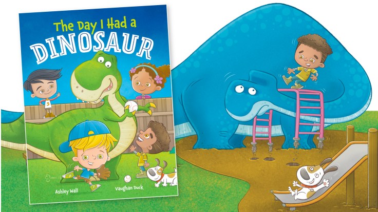 The Day I Had a Dinosaur © 2024 MamaBear Books
