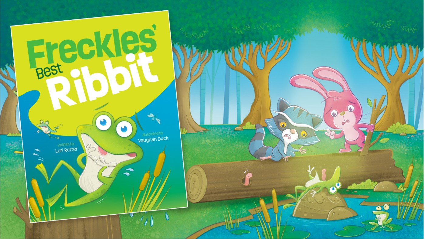 Freckles' Best Ribbit © 2024 LFR Creative LLC.